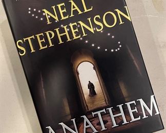 "Anathem" Signed by Neal Stephenson Novel Book