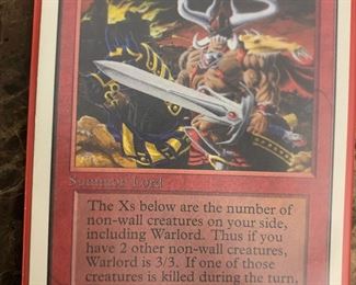 Magic The Gathering Unlimited Keldon Warlord Playing Card
