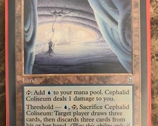 Magic the Gathering Cephalid Coliseum Playing Card