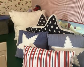 Patriotic pillows