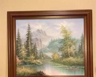 Original Painting Signed Houston