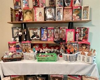 Huge Vintage Barbie/Ken Collection spanning from the late 60’s to the year 2000