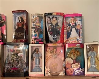 More Vintage Barbies including a Fashionista Barbie