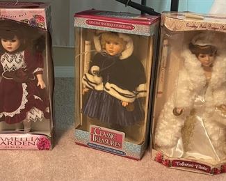 Vintage Collectible Dolls by Classic Treasures