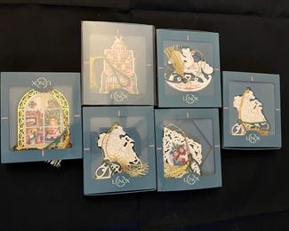 Lenox Holiday Ornaments in the box!!