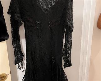 Mourning dress...