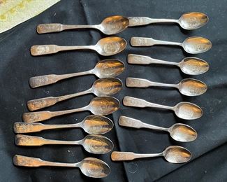 Confederate State spoons