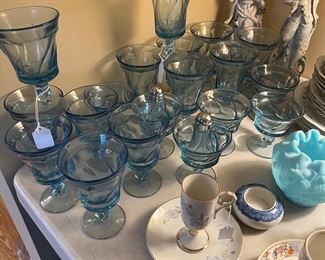 Fostoria- 3 sizes and salt /pepper