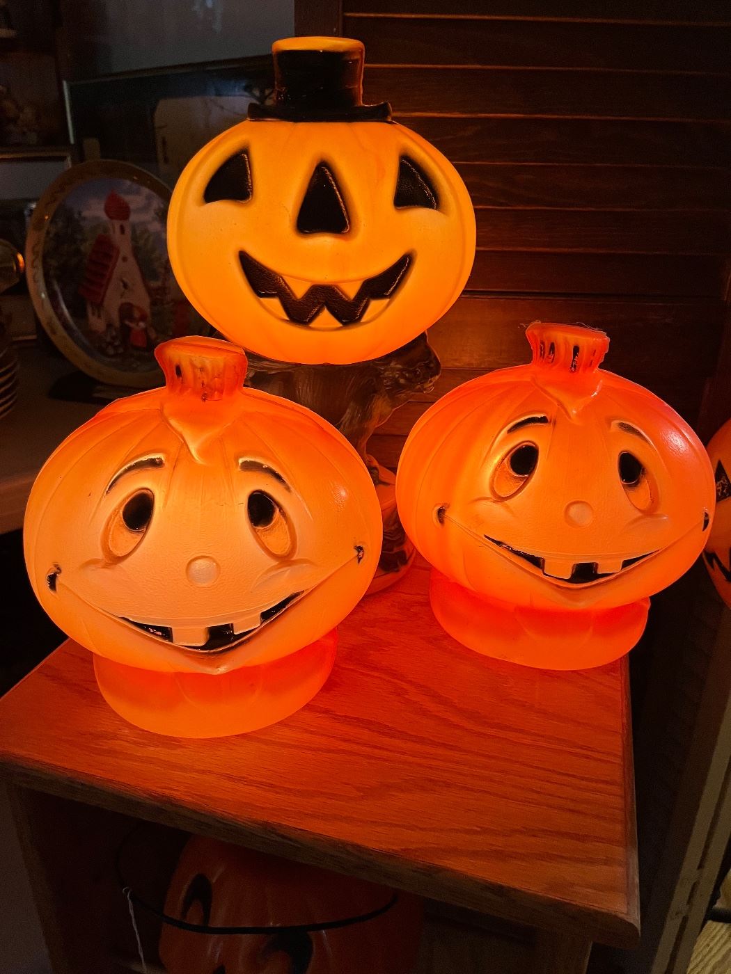 "Boo"... from the vintage blow molds !