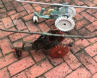 UNUSUAL!!! Very unusual!! Cast iron early watering sprinklers!! 