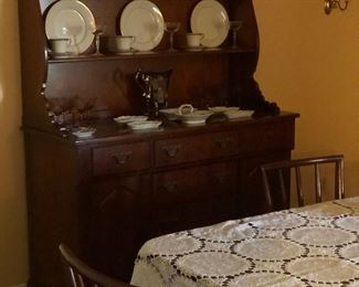 DREXEL — Cherry step back , routed shelves , dovetailed— front and back— wood bottom drawers, with DREXEL proven QUALITY!!