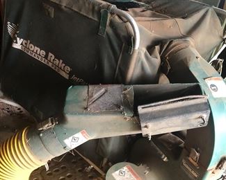 Cyclone rake— a yard man’s dream!!