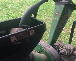 John Deere CS 5 wood chipper/ shredder…