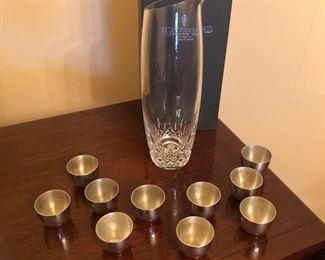 WATERFORD ( Lismore) and pewter