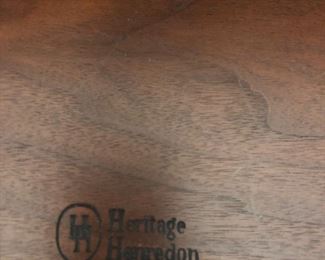 HENREDON label 