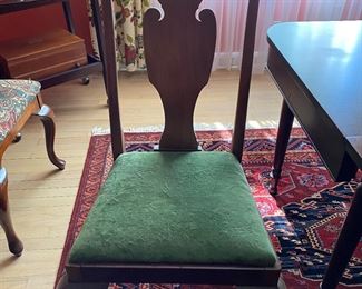 Four of these wonderful very early Queen Anne Chairs for sale 