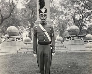 The owner’s father posed for Wedgwood at West Point which makes this pattern all the more special. 