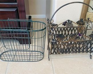 Metal Magazine Racks