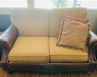 Leather / Upholstery Loveseat