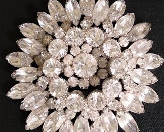 Vtg. Rhinestone pin