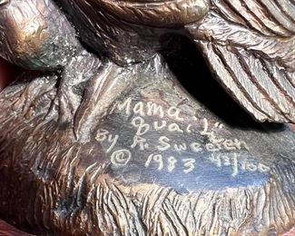 R. Sweeten - "Mama Quail" 1983 - 43/100