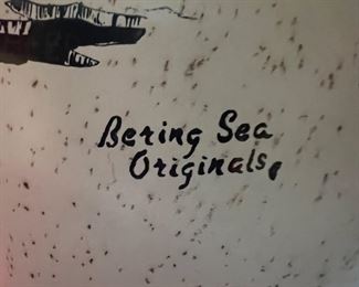 3 sided Bering sea Originals, hand painted, made in Alaska