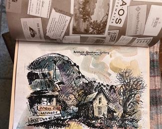 Taos Artists Founders plus others signed book - 2004