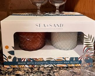 Sea & Sand soy wax blend candles 