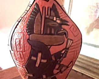 Marty & Elvira Naha pottery - side 1