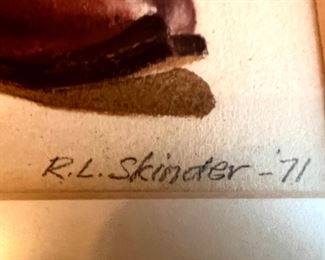 R.L. Skinder 1971   "Boots" 