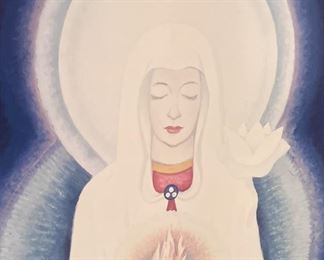 Bisttram 1966 - Digital printed copy 5' X 3'