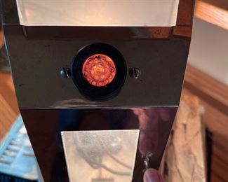 Written on the back - "Property of Indoor ADV. Co.  Cigarette/cigar lighter??