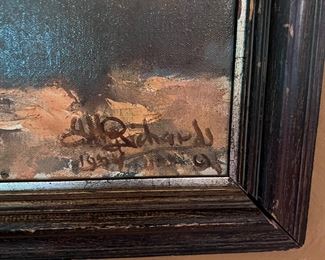 J.H. Richards train painting