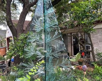 9 foot 2 inch glass tree $3500