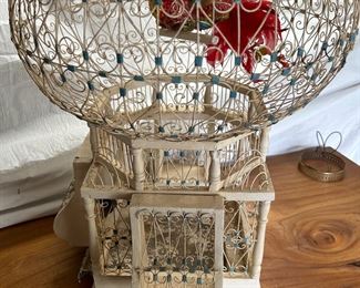 Ornamental very large birdcage