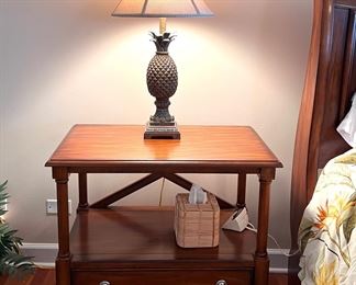 30% OFF -  Walter E. Smithe king bed - matching night stands and dresser w/mirror