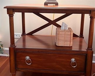 30% OFF -  Walter E. Smithe king bed - matching night stands and dresser w/mirror