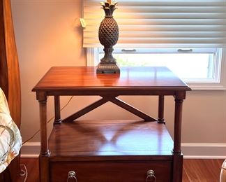 30% OFF -  Walter E. Smithe king bed - matching night stands and dresser w/mirror