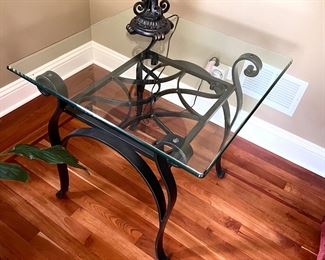 50% OFF - Walter E. Smithe side table w/glass tops