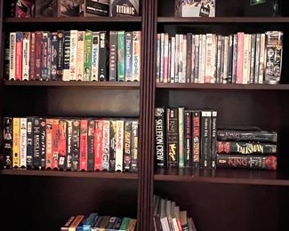 Books, Dvd's and VHS