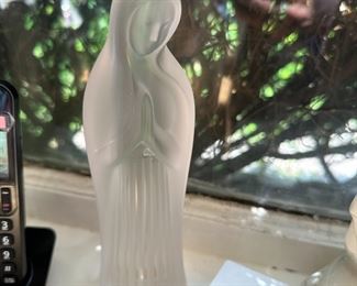 Lalique Mary Statue