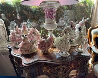 Volkstedt Laced Figurines 