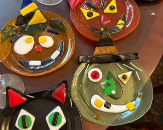 Department 56 Halloween Plates 