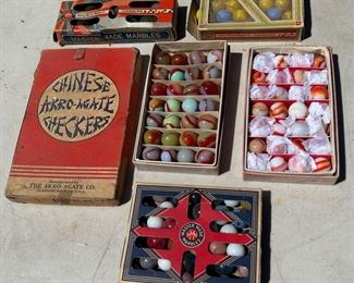 NEW OLD STOCK MARBLES IN ORIGINAL BOXES