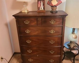 Mahogany chest