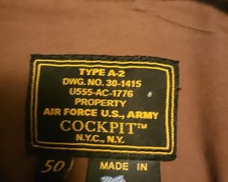 Air Force US cockpit jacket
