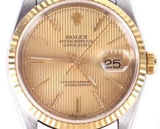 Rolex Datejust Champagne dial
