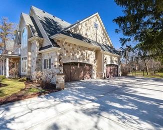 Another view of this home from the Garage, Two 2+ Car Garages. We have taken items from the backyard and basement to be displayed in the garage.