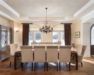 One of the prettiest Formal Dining Rooms Ever!