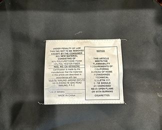 3 very nice Leather Bar Stools from Woodbridge Furniture with Nailhead Detail around the Seat. 24" H for a Counter. Very nicely made.